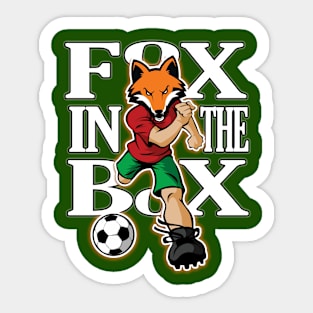 Football Kiddies - FOX IN THE BOX (Alternate Version) Sticker